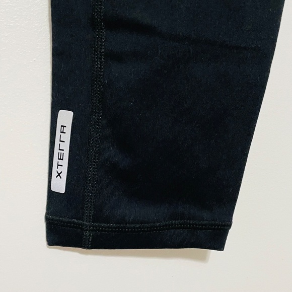 Black Xterra Slasher Mesh Athletic Leggings - Picture 7 of 13